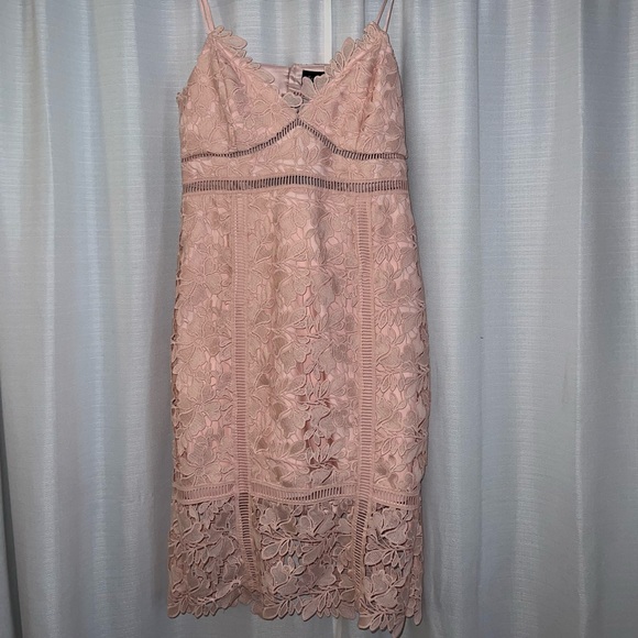 Bardot Pink Floral Dress - Picture 1 of 5